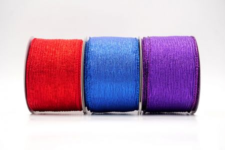 Metallic Shine Holiday Wired Ribbon - Metallic Shine Holiday Wired Ribbon